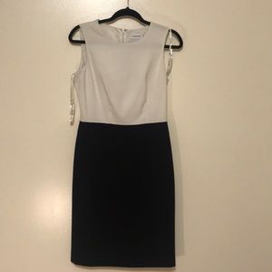 Colorblocked Sheath Dress